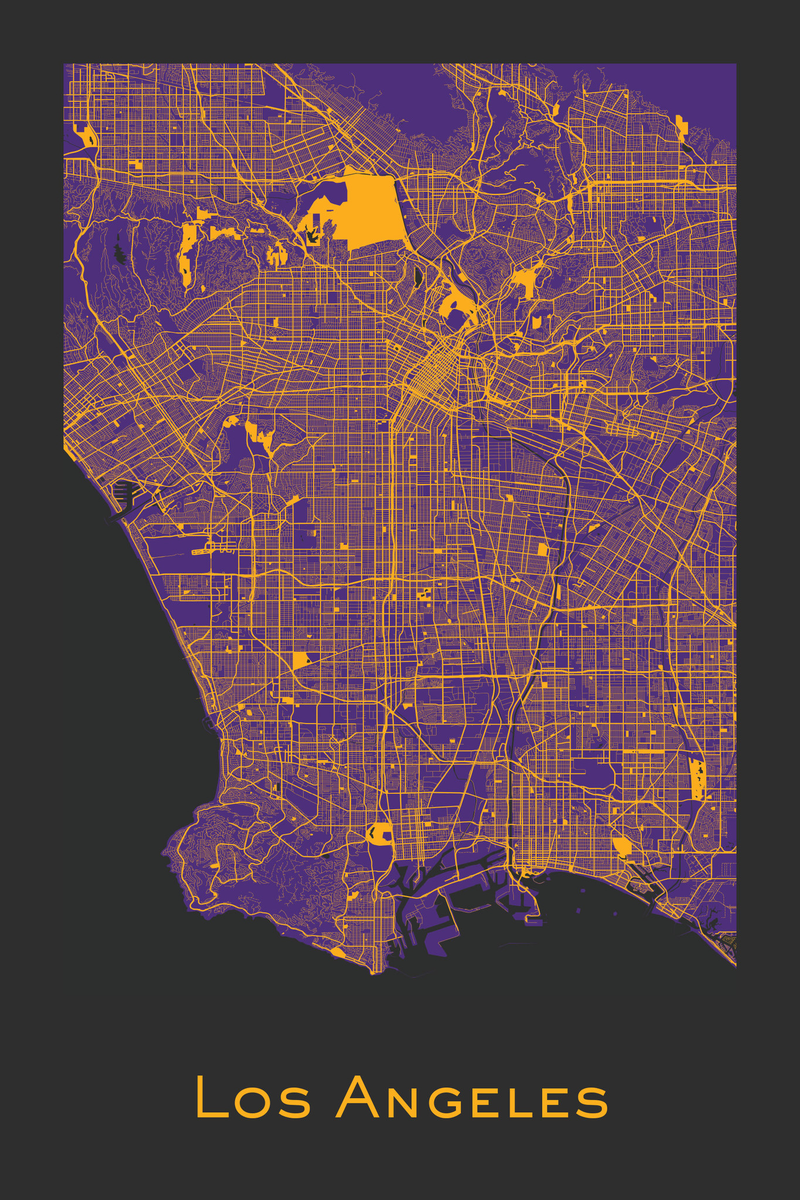 Illustration for article titled 14 Maps That Reveal The Hidden Beauty of Big Cities